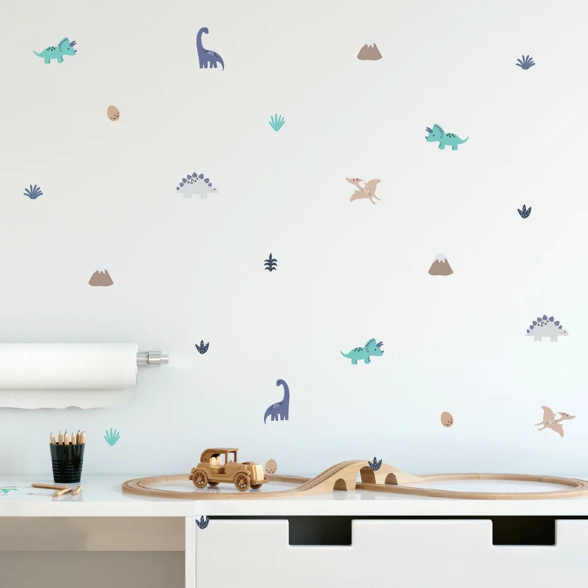 Dino Explorer Fabric Decal by Urban Li'l