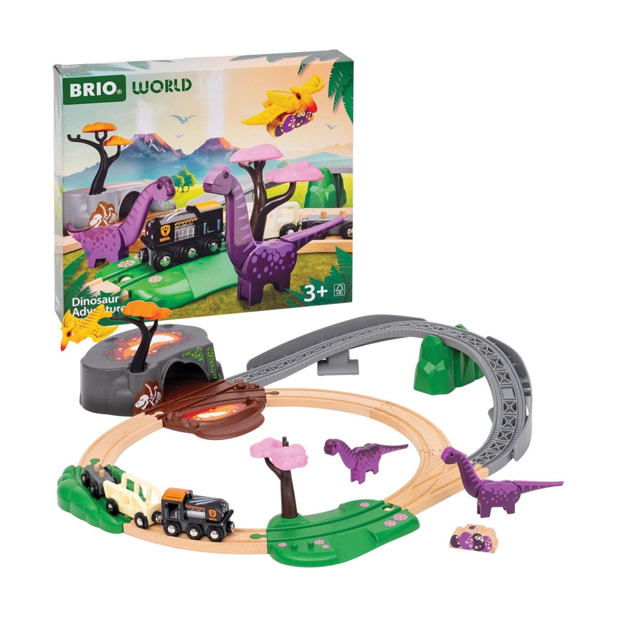 Dinosaur Adventure Set by BRIO
