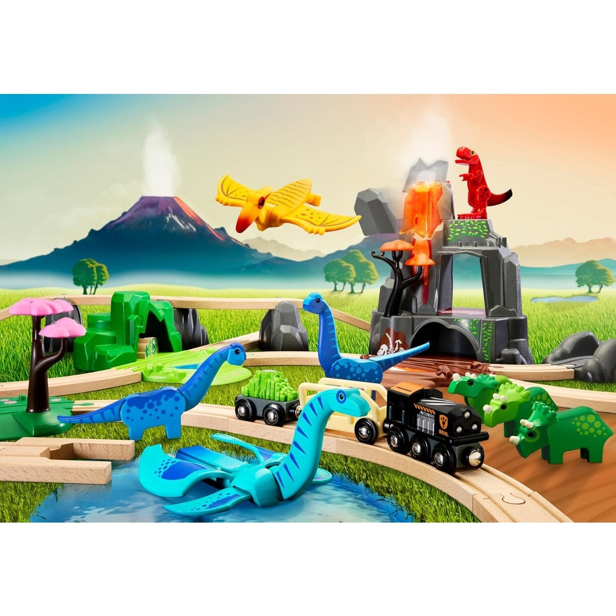 Dinosaur Deluxe Set by BRIO — image 4