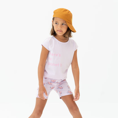 Made For Play in Girls "There's No Planet B" Drop Sleeve Tee by Le Petit Society
