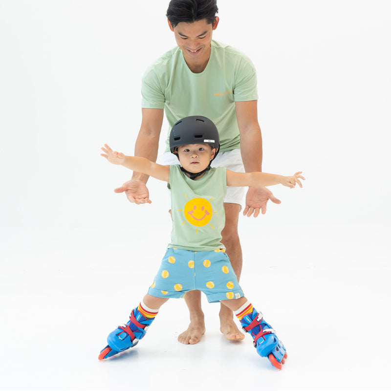 Made For Play - Adult "Smile It's Free" Boxy Tee (Unisex) by Le Petit Society