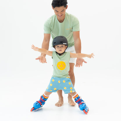 Made For Play - Adult "Smile It's Free" Boxy Tee (Unisex) by Le Petit Society