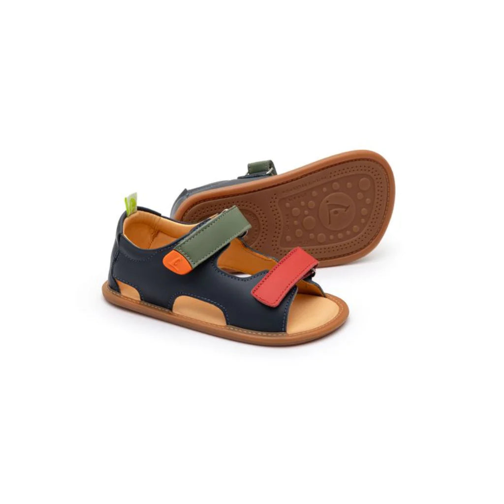 Toddler Sandals Explore - Navy/ Tomate/ Salsa by Tip Toey Joey — image 6