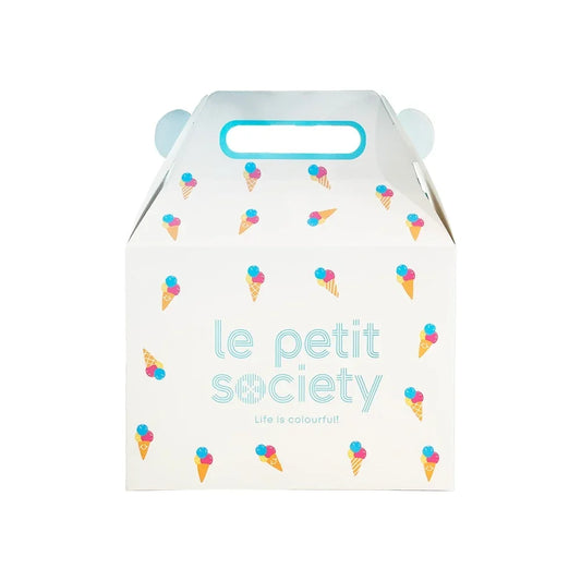 Festive Gift Box in Ice Cream by Le Petit Society