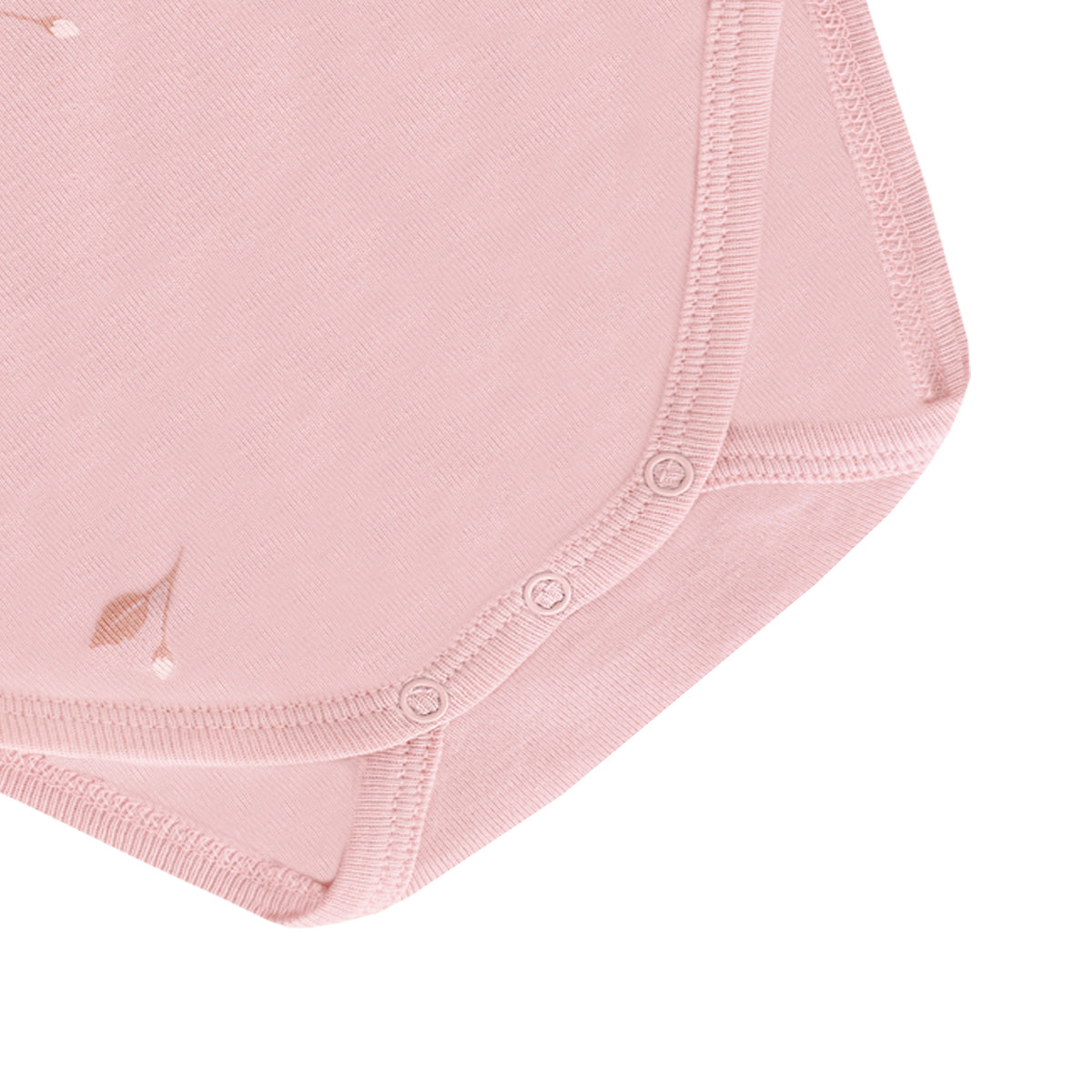 Baby Organic Kimono Romper in Flower Bud Print by Le Petit Society — image 4