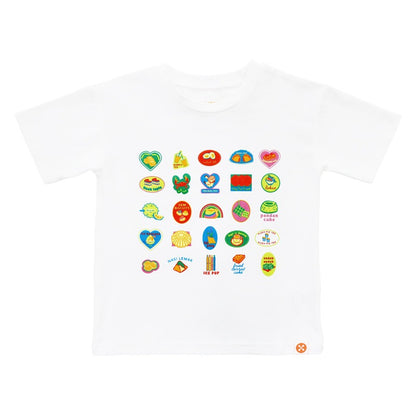 A Singapore Series - Foodie Kids Tee in White by Le Petit Society — image 9