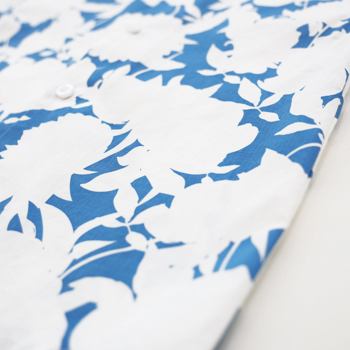 Garden Series - Ladies Shorts in Blue Floral by Le Petit Society — image 4