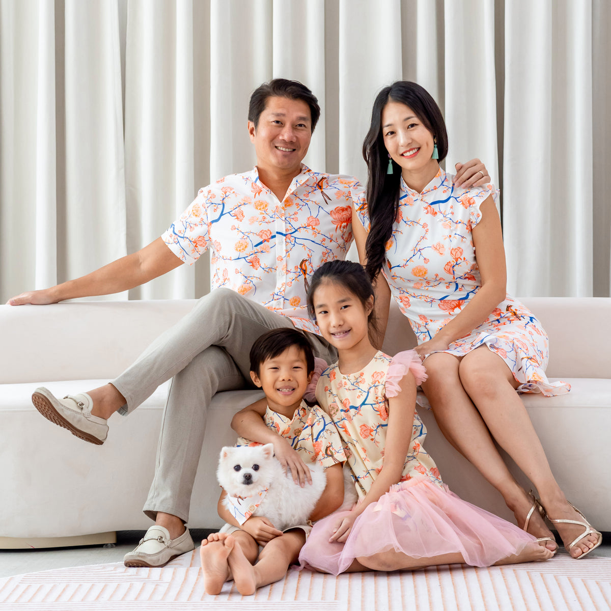 Garden Series - Men's Shirt in White Peony - Classic Fit by Le Petit Society — image 5