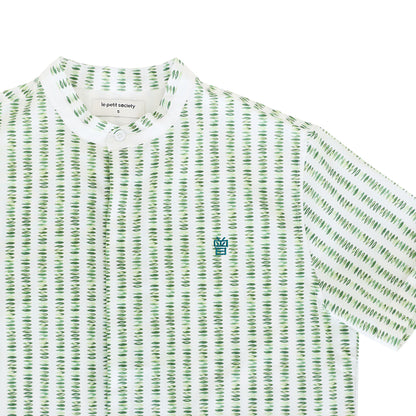 Garden Series - Men's Shirt in Leaf Print (Personalisable) by Le Petit Society — image 2