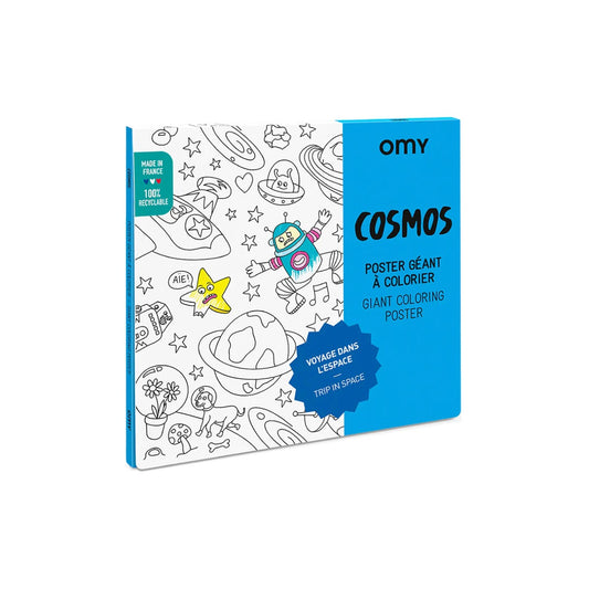 Giant Colouring Poster in Cosmos by OMY