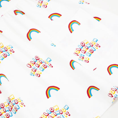 Made For Play in Girls Rainbow Jersey Dress by Le Petit Society — image 5