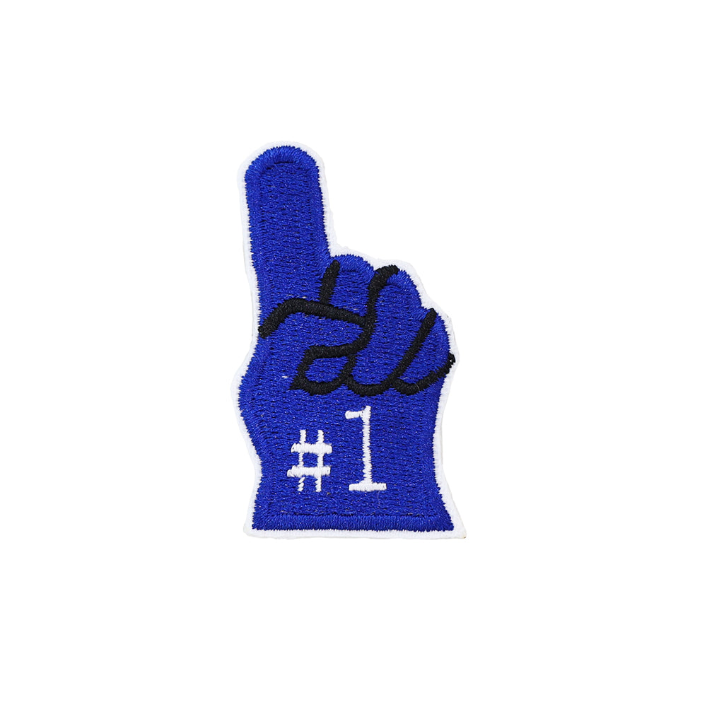 Number 1 glove velcro patch by Le Petit Society
