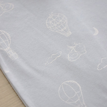 Baby Organic Sleepsuit - Dreamy Dragon in Grey by Le Petit Society — image 6