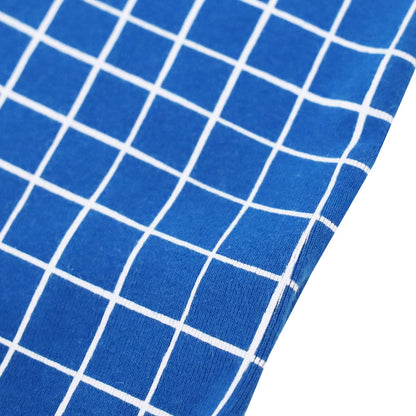 Baby Organic Leggings in Grid Print by Le Petit Society — image 4