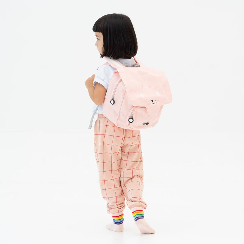 Made For Play - Kids Jogger Pants in Grid Print by Le Petit Society — image 3