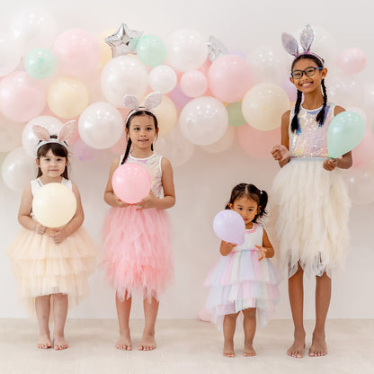 Flower Girl Series - Sequin Tutu Dress in Pink by Le Petit Society — image 9
