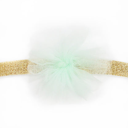 Flower Headband in Mint by Le Petit Society — image 2