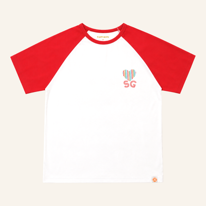 A Singapore Series in "I Love SG" Adult Raglan Tee by Le Petit Society — image 9