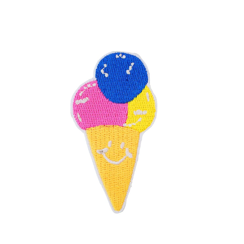 Ice cream velcro patch by Le Petit Society