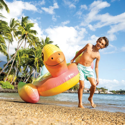 Inflatable Baby Duck Ride-On Pool Float by INTEX