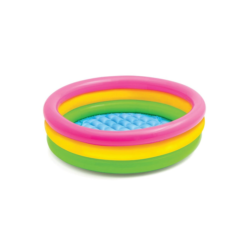 Inflatable Sunset Glow 3-Ring Baby Pool by INTEX — image 2