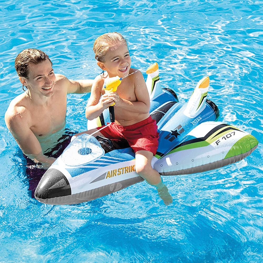 Inflatable Water Gun Plane Ride-On Pool Float by INTEX — image 6