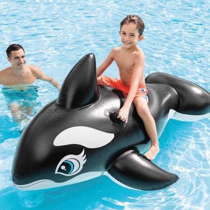 Inflatable Whale Ride-On Pool Float by INTEX