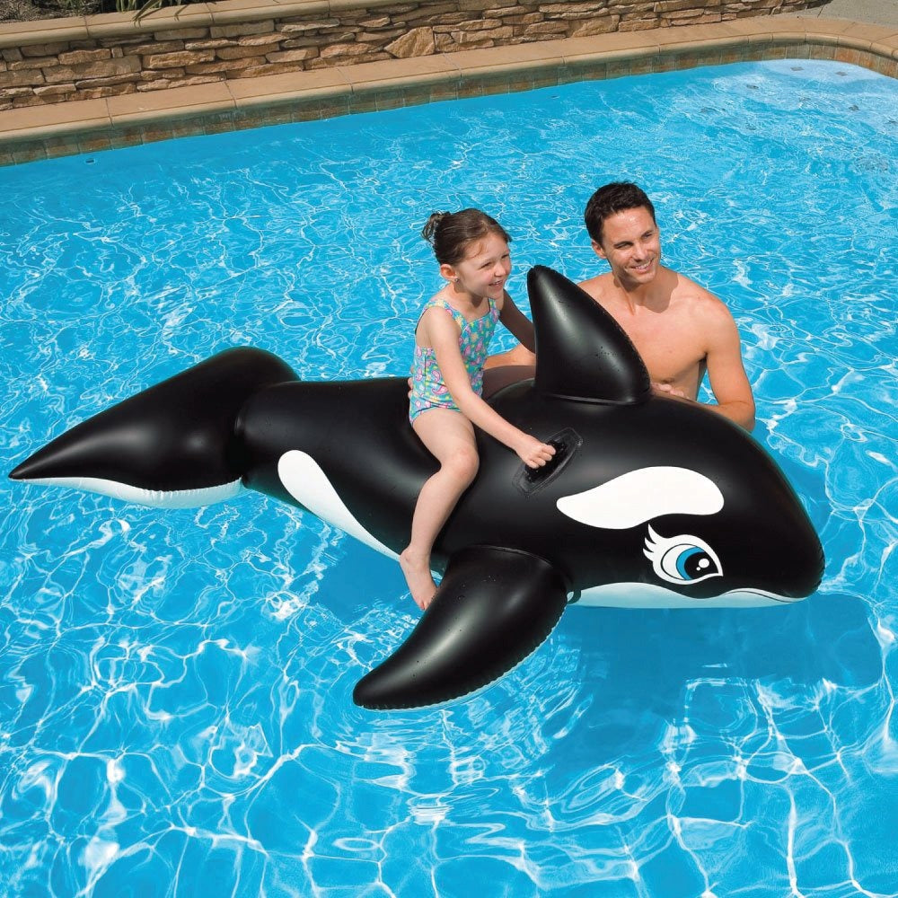 Inflatable Whale Ride-On Pool Float by INTEX — image 4