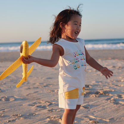 Made For Play in Kids "Follow That Rainbow" Tank Top by Le Petit Society — image 15