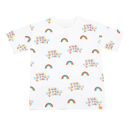Made For Play in Kids "Follow That Rainbow" Tee by Le Petit Society — image 5
