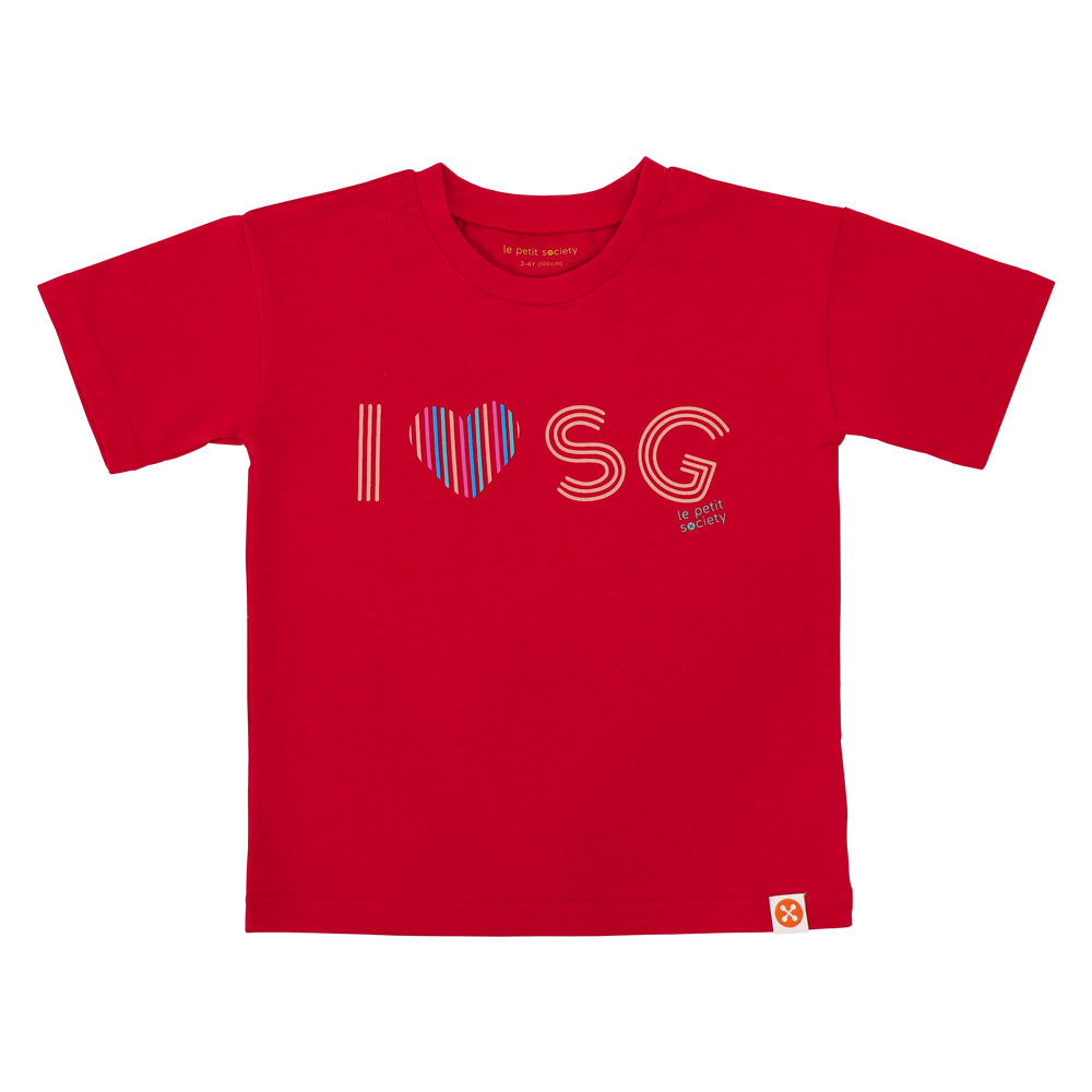 A Singapore Series in "I Love SG" Kids Tee by Le Petit Society — image 13