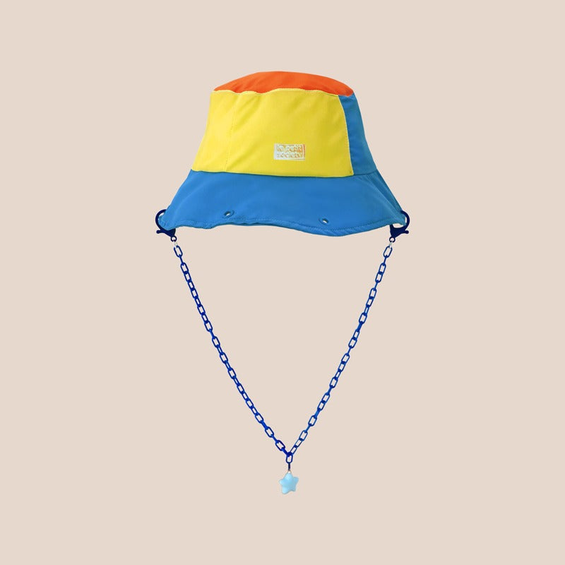 Kids Bucket Hat in Colour Pop by Le Petit Society