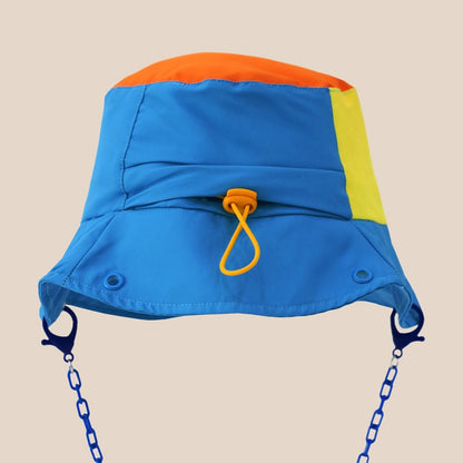 Kids Bucket Hat in Colour Pop by Le Petit Society — image 3