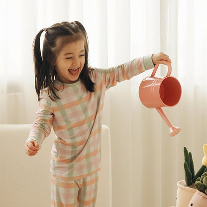 Kids Long Pyjamas Set in Spring Whisper by Selenight Co — image 2