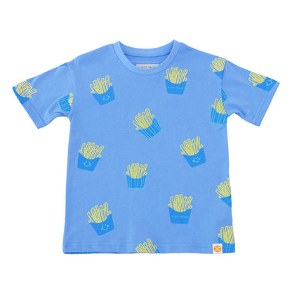 Made For Play - Kids Tee in French Fries Print by Le Petit Society — image 5