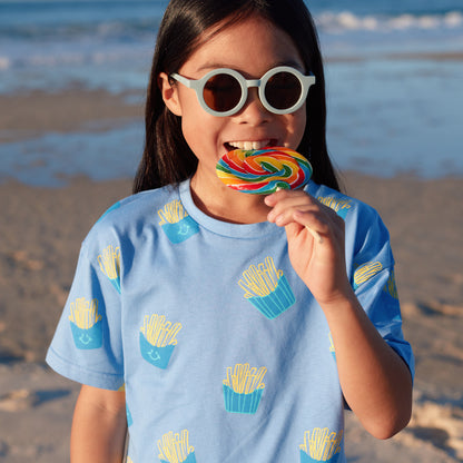 Made For Play - Kids Tee in French Fries Print by Le Petit Society — image 12