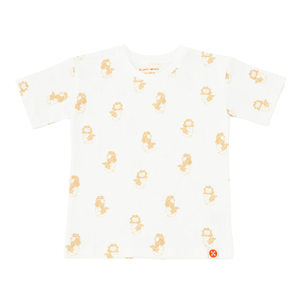 A Singapore Series - Kids Tee in Merlion Print by Le Petit Society — image 3
