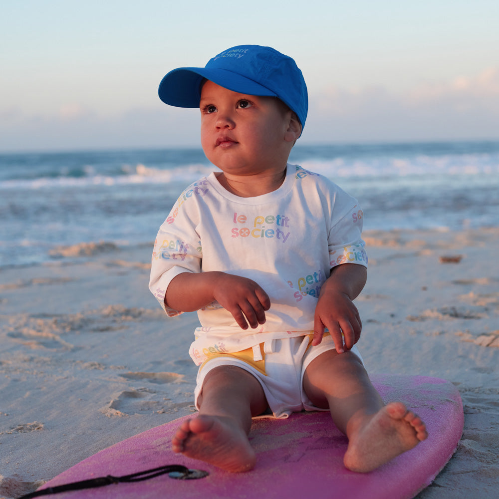 Made For Play - Kids Tee in Rainbow Logo by Le Petit Society — image 5