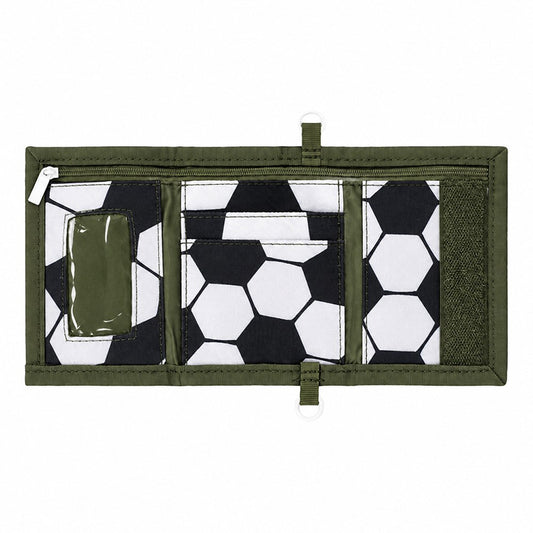 Kids Wallet With Lanyard - Football