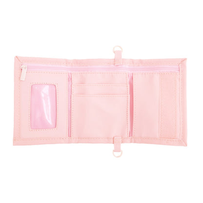 Kids Wallet With Lanyard in Marshmallow Pink by Le Petit Society — image 2