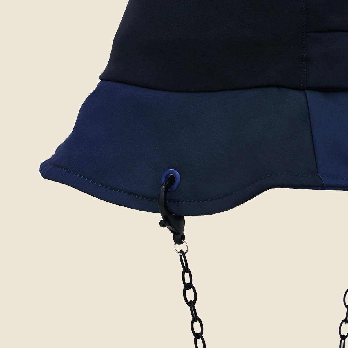 Kids Bucket Hat in Navy Gradient by Le Petit Society — image 4