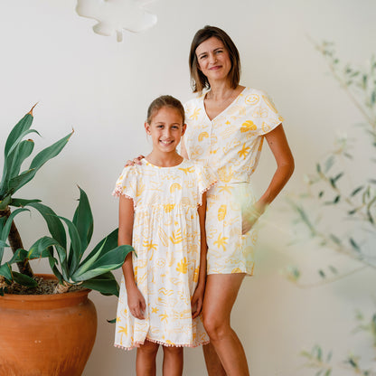 Resort Series - Ladies Shorts in Island Print by Le Petit Society — image 6