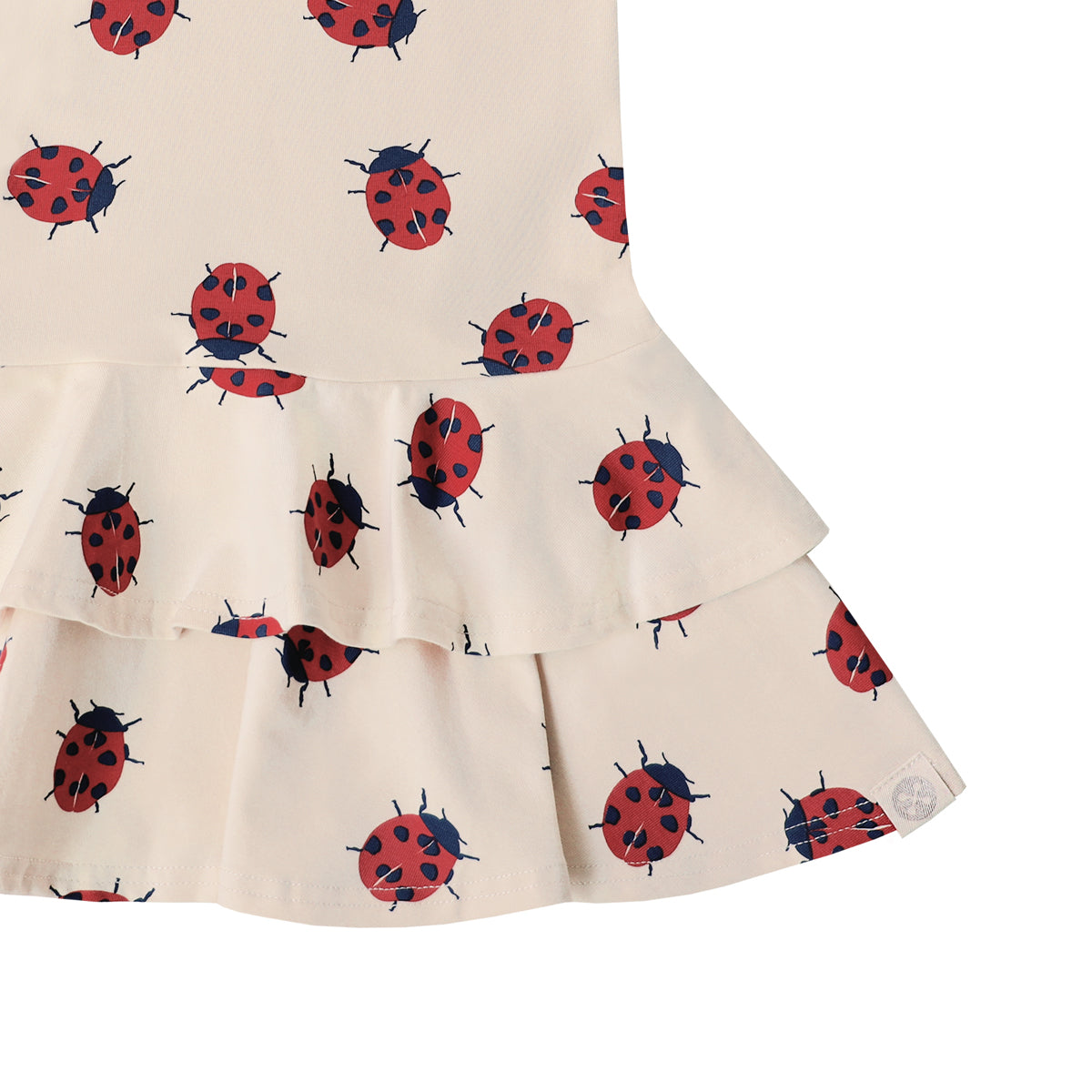 Made For Play - Girls Skater Dress in Ladybug Print by Le Petit Society — image 9
