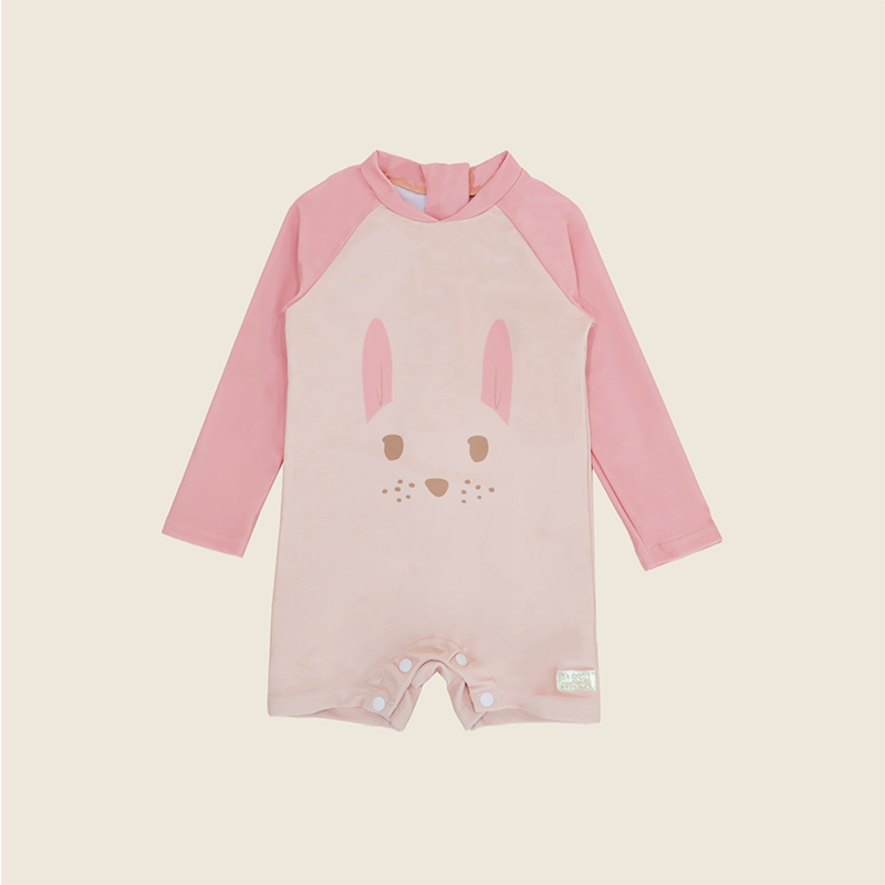 Baby Swimsuit in Bunny by Le Petit Society — image 7