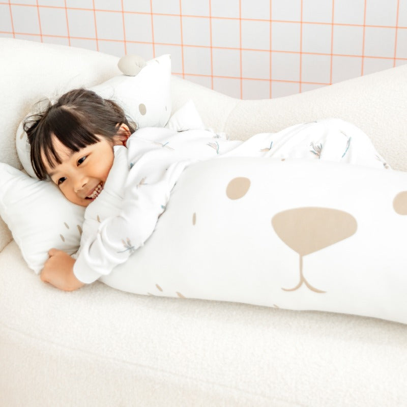 Kids Bear Pillow in Medium by Le Petit Society — image 2