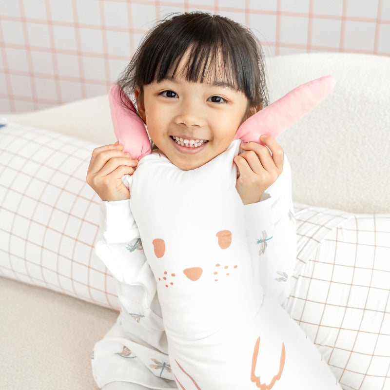 Kids Bunny Pillow in Medium by Le Petit Society — image 2