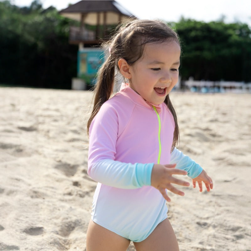 Rash Swimsuit in Pastel Gradient by Le Petit Society — image 4