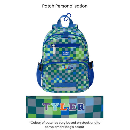 Mini Backpack and Lunch Bag Bundle in Arcade Blue by Le Petit Society — image 5