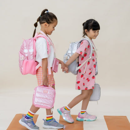 Thermal Munch Mini in Pink Puffer by Le Petit Society — image 2