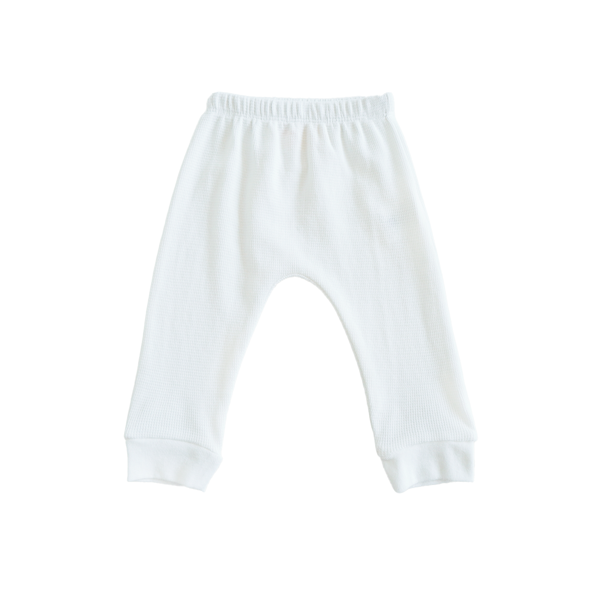 Baby Organic Leggings in White by Le Petit Society — image 4